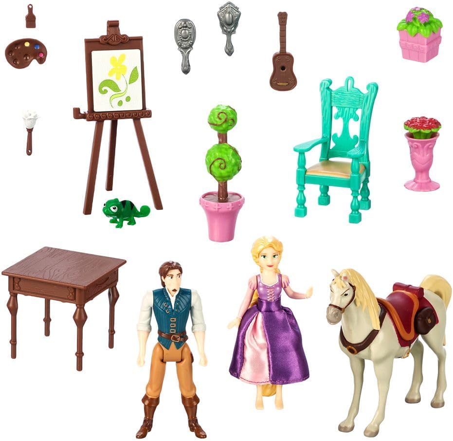 楽天市場】ディズニー プリンセス ラプンツェル タワー プレイセット