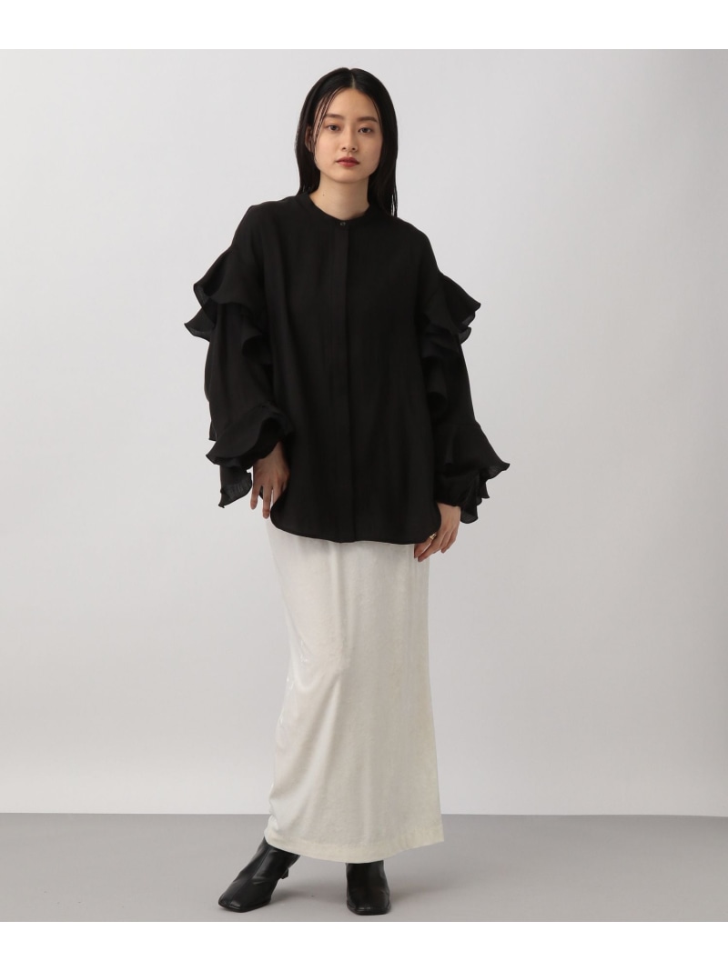 楽天市場】【セレモニー】フリルスリーブブラウス A part by アパート