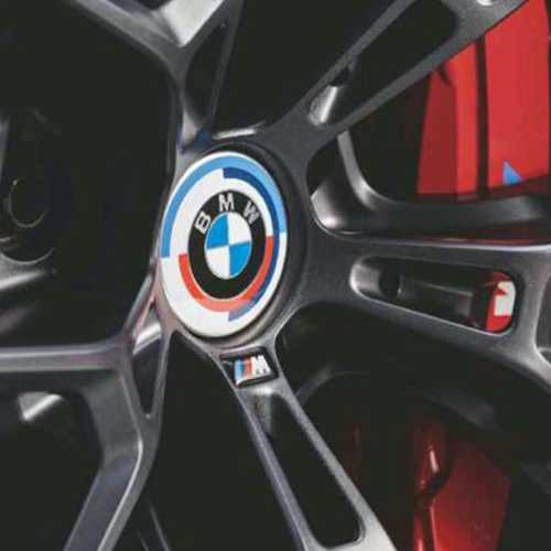 楽天市場】BMW純正 M HERITAGE ホイールセンターキャップ (M 50周年