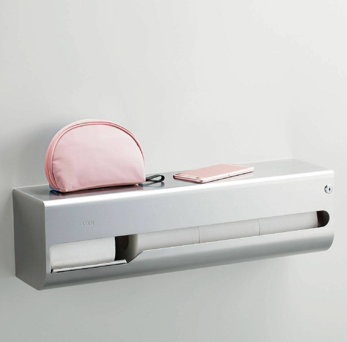 楽天市場】KF-67T4R LIXIL INAX 横4連ストック付紙巻器（右仕様） （注