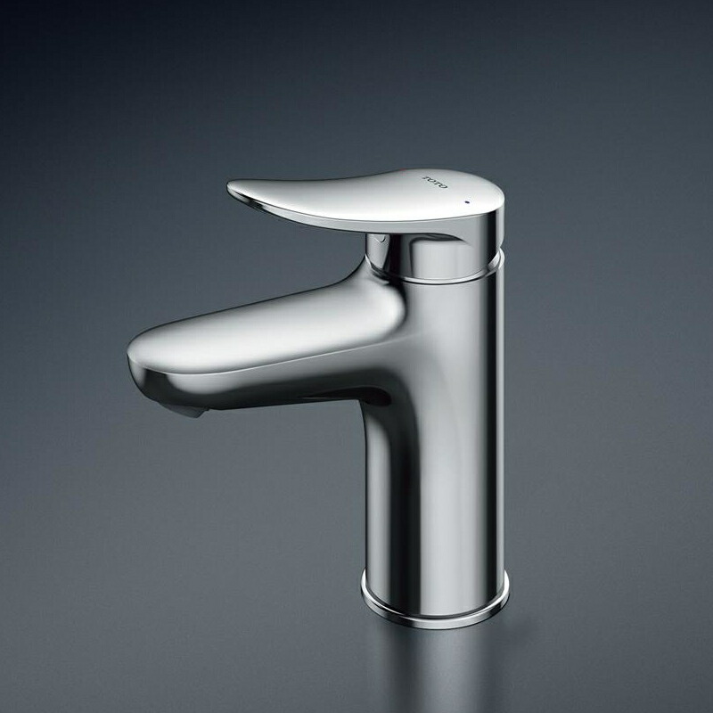 TOTO 台付シングル混合水栓(エコシングル、共用) TLS04303JA (水栓金具