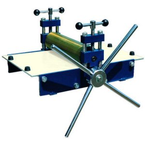 楽天市場】版画プレス機 SNP-13型 (ローラー幅270mm) 210-005 新日本