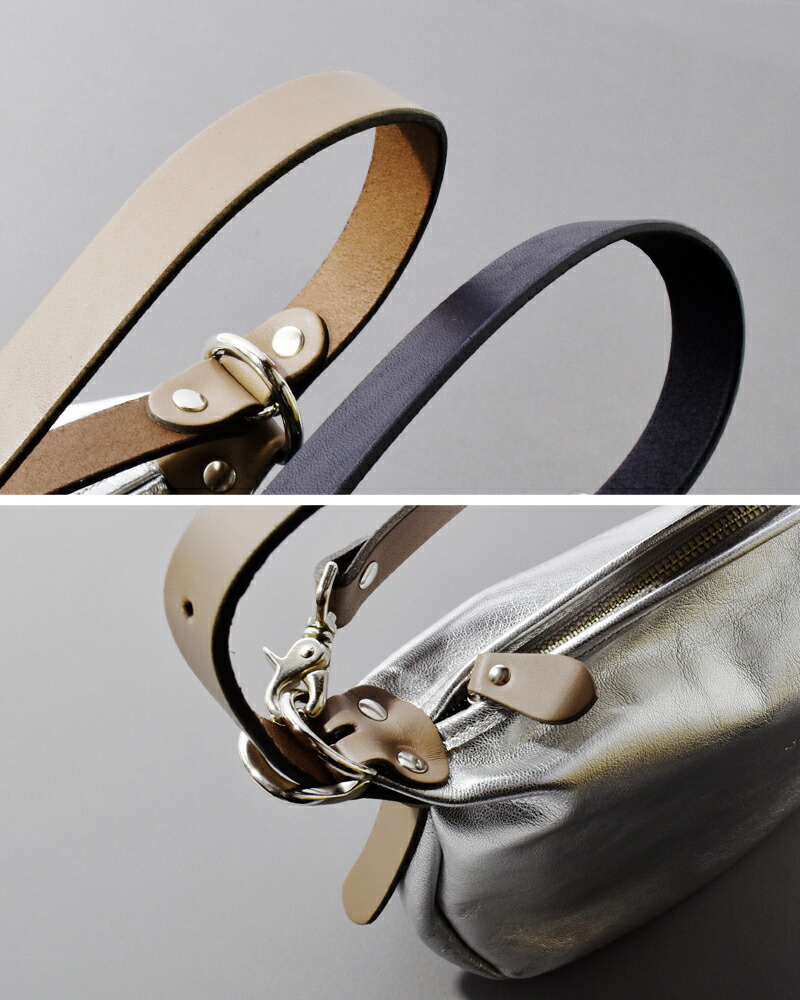 楽天市場】Ense アンサ ゴートレザー ショルダーバッグ S “goat