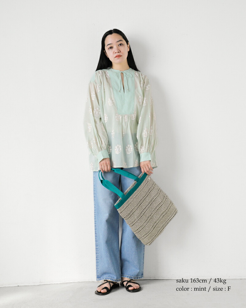 楽天市場】ne Quittez pas ヌキテパ コットン ボイル セダム フォイル