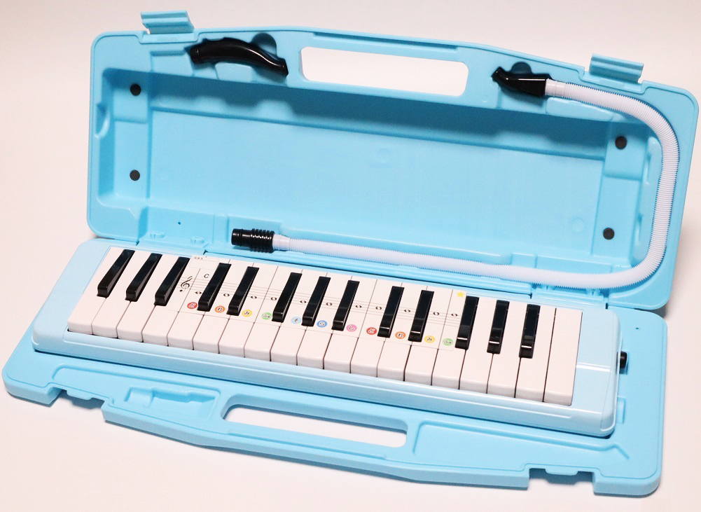 楽天市場】ゼンオン 鍵盤ハーモニカ ZEN-ON C-32B BLUE ブルー