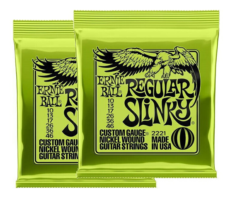 楽天市場】◇◇ERNIE BALL アーニーボール エレキギター弦 2セット1