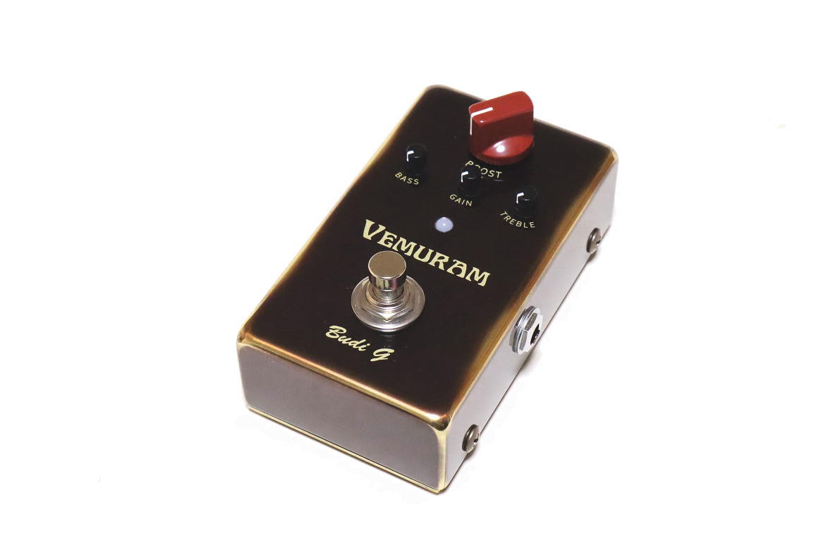 楽天市場】VEMURAM Gritty Gain BOOST Pedal Budi-G ヴェムラム バディ