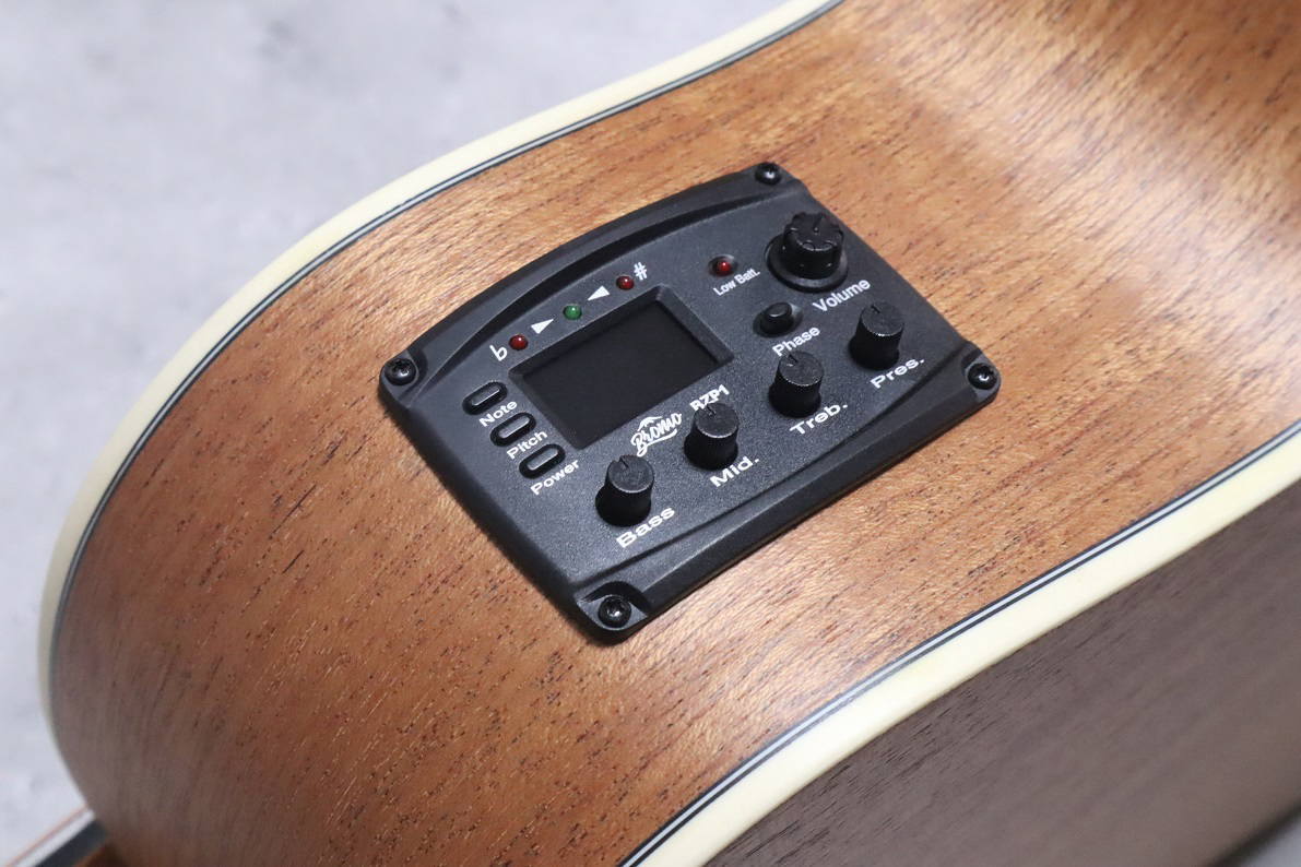 楽天市場】Bromo Guitars BAA2CE ブロモ エレアコ 弦高調整サービス