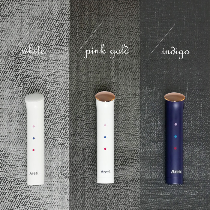 楽天市場】Areti アレティ 美顔器 ポーチに入る 美肌 3色LED ハンディ