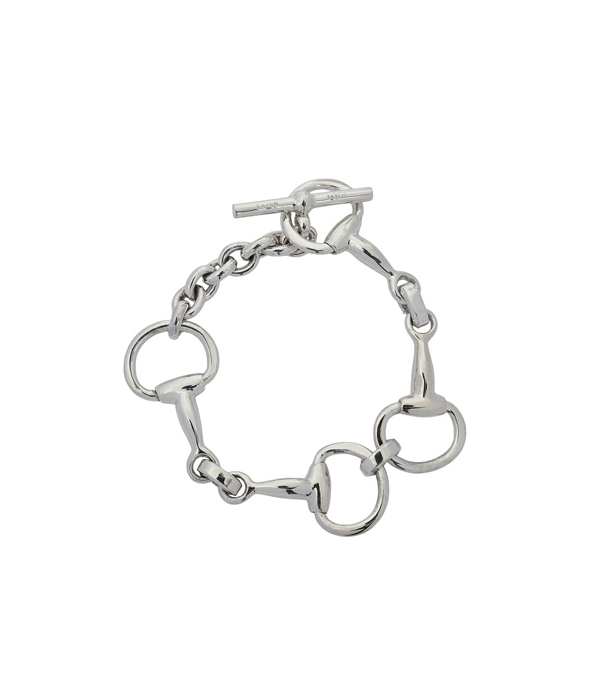 楽天市場】[P5倍]LAVER : 別注 FOUR BIT CHAIN BRACELET / 全2色