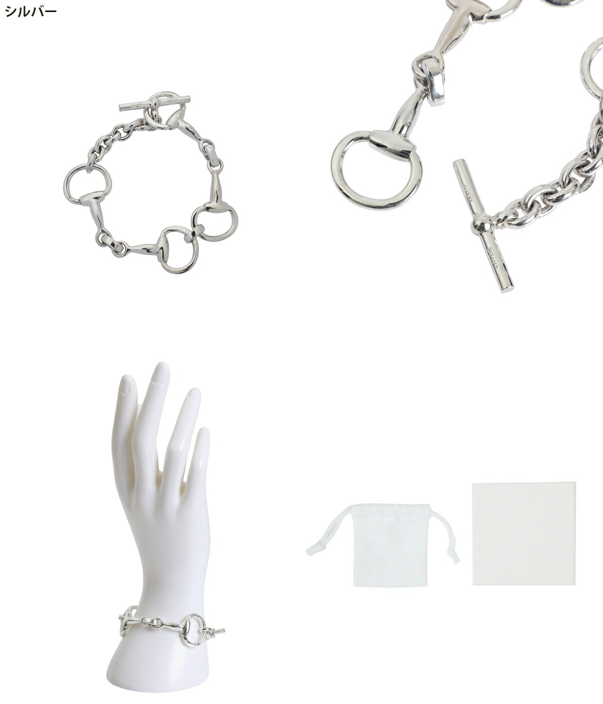 楽天市場】[P5倍]LAVER : 別注 FOUR BIT CHAIN BRACELET / 全2色