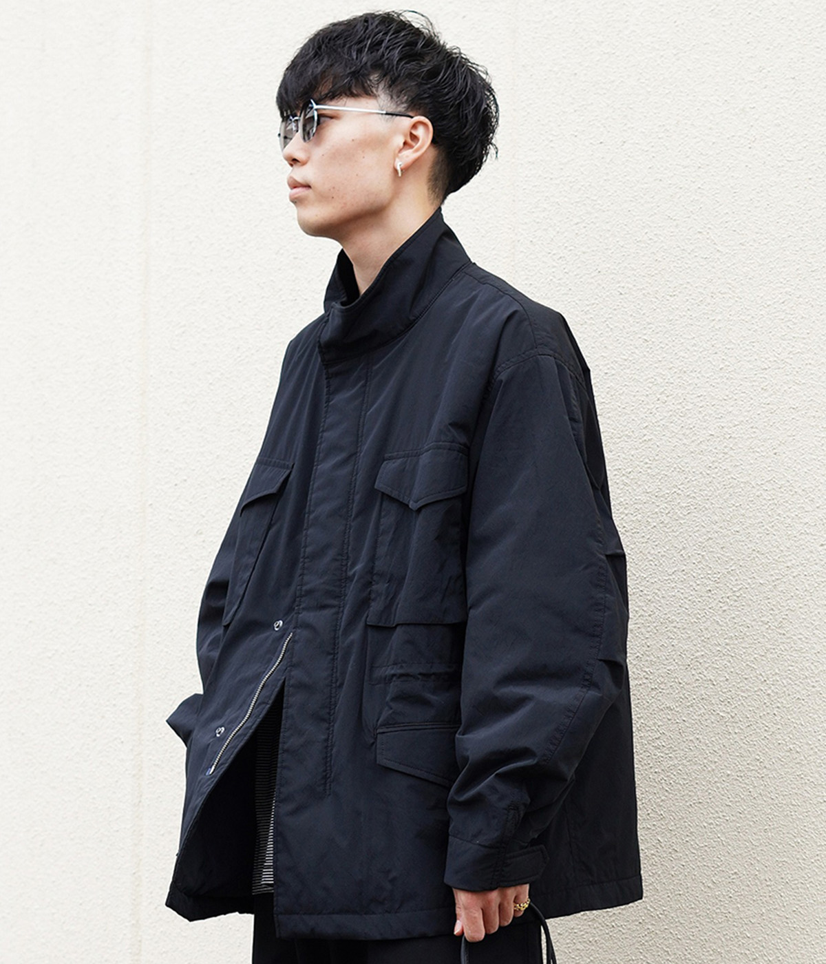 楽天市場】[送料無料]ATON : TECHNO COTTON PADDED M-65 JACKET