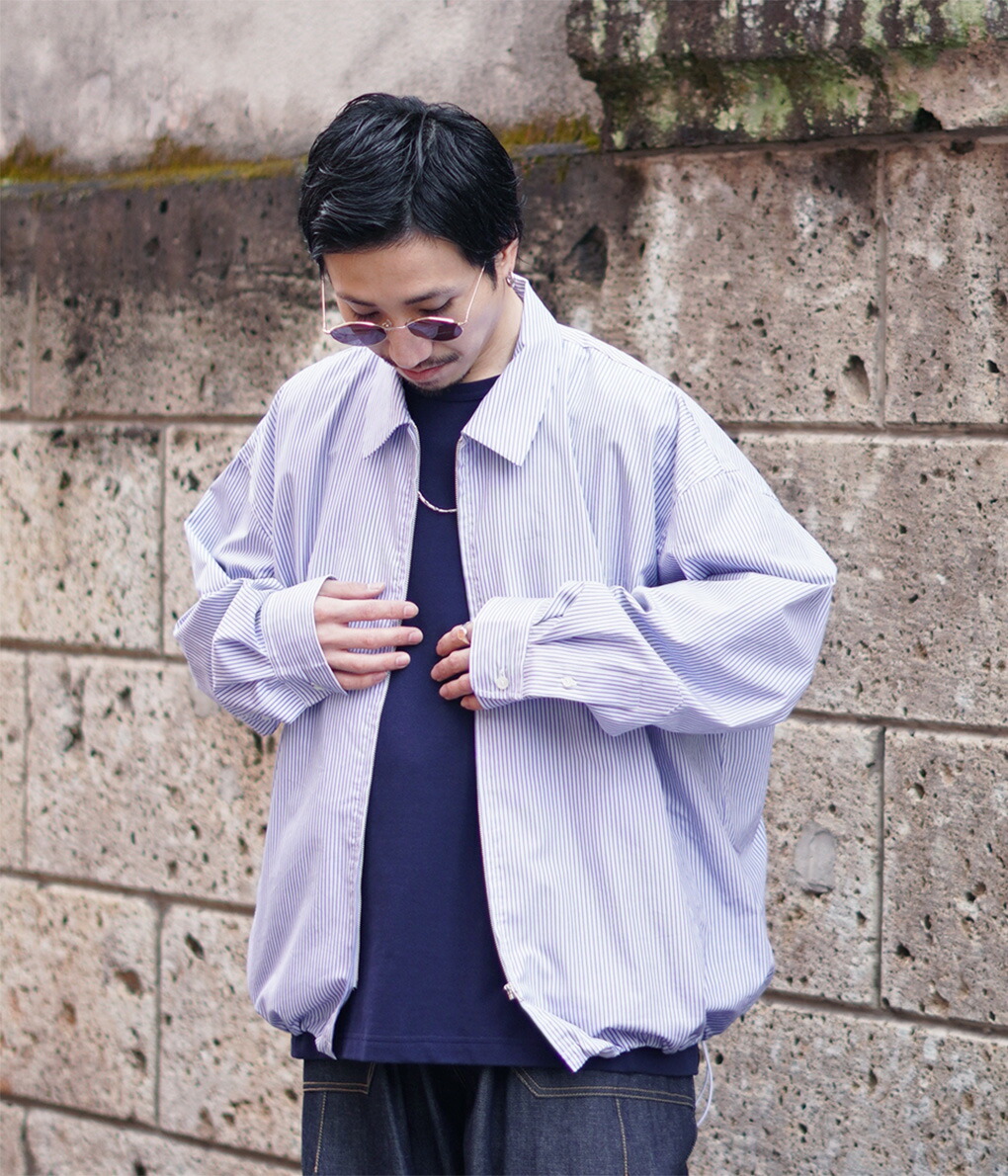 楽天市場】[P5倍]is-ness : TOMAS MAISON LONG SLEEVE ZIP SHIRT