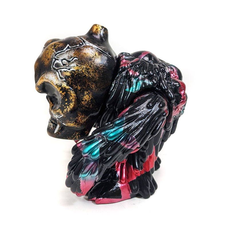 楽天市場】シカルナ・工房×arktz/ソフビ/CUBEドロル（ゴールドヘッド