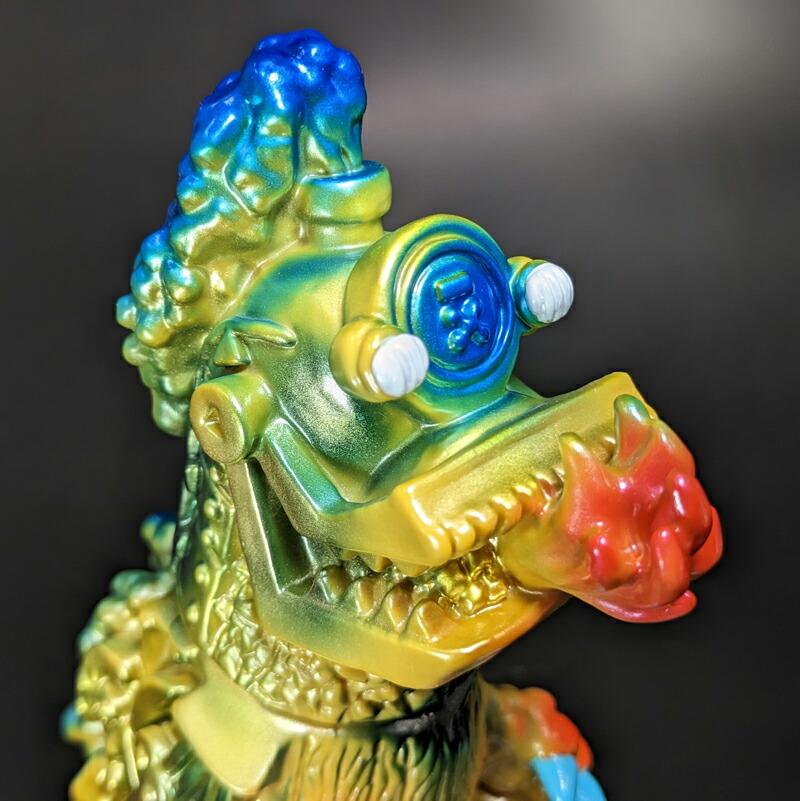 楽天市場】gumtaro×arktz/ソフビ/蒸気怪獣ロコラ（古代ゴールドver