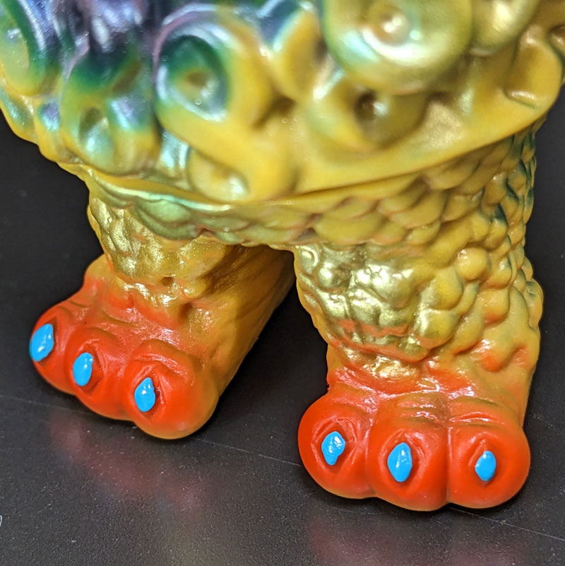 楽天市場】gumtaro×arktz/ソフビ/最果て宇宙人 ムゲン（古代ゴールド