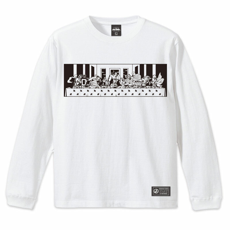 楽天市場】【キン肉マン】悪魔の晩餐 ロンT［ホワイト］/ 長袖Tシャツ