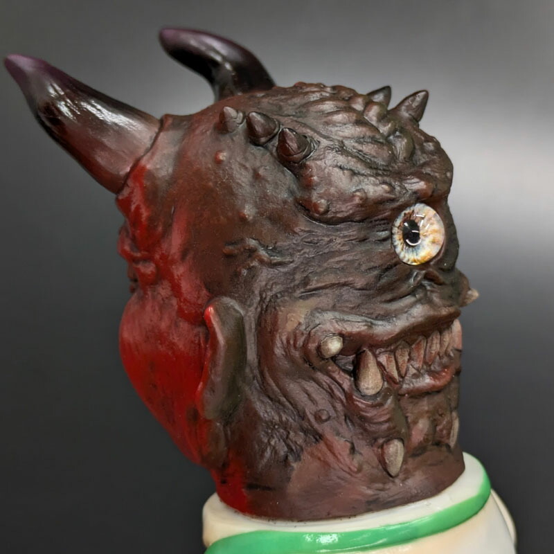 楽天市場】キムラトイ/ HEAD SWAP×BUTCHER［DEMON&THE BEAST］/ソフビ