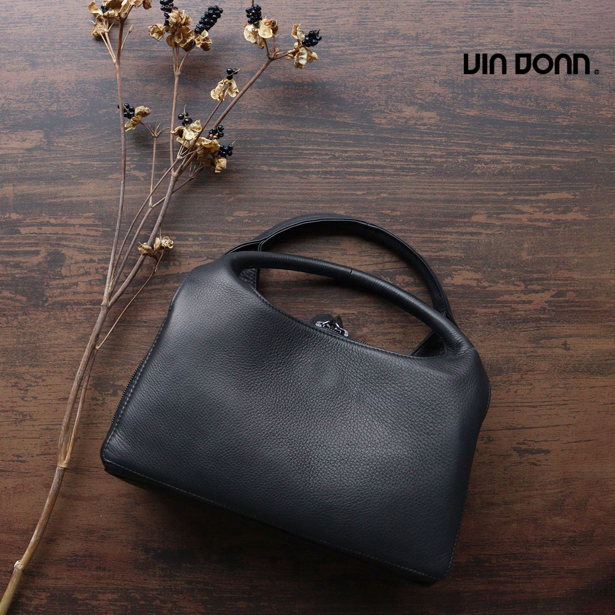 楽天市場】手提げバッグ ハンドバッグ あおりポケット VIA DOAN