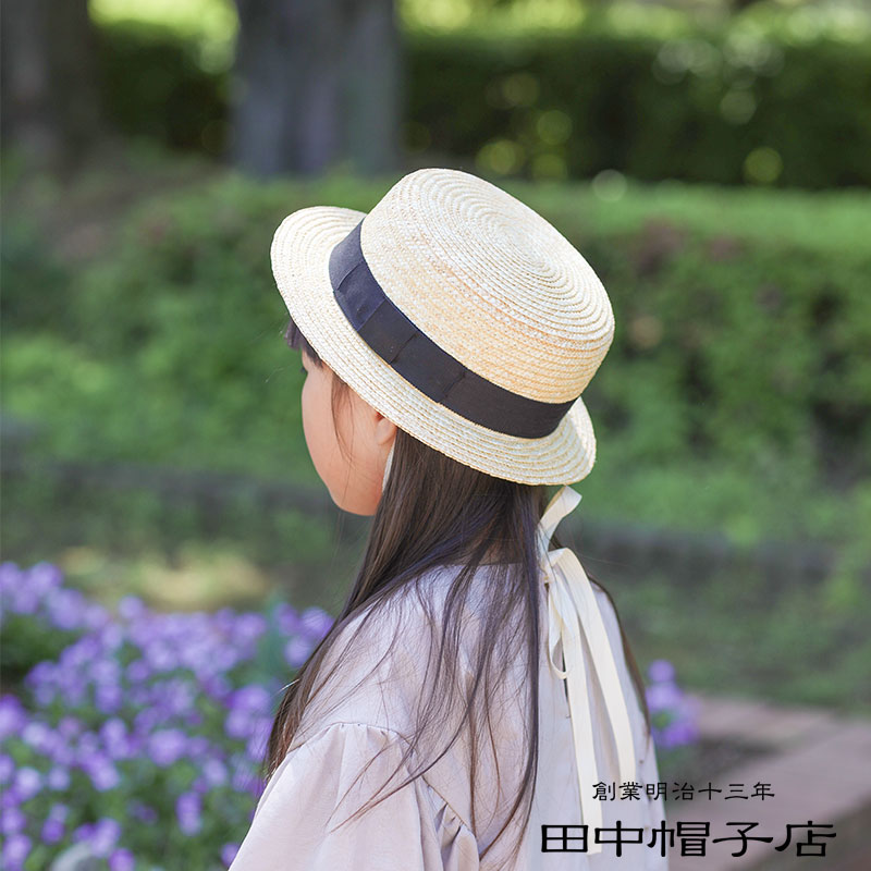 楽天市場】子供用カンカン帽 麦わら帽子 田中帽子店 Marin(マラン