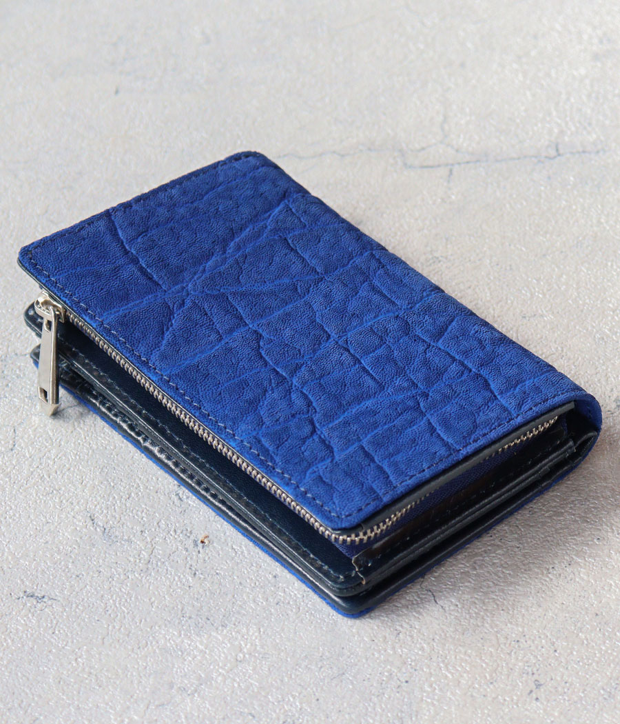 楽天市場】ZOO(ズー) エレファントレザー 象革 メンズ 二つ折り財布