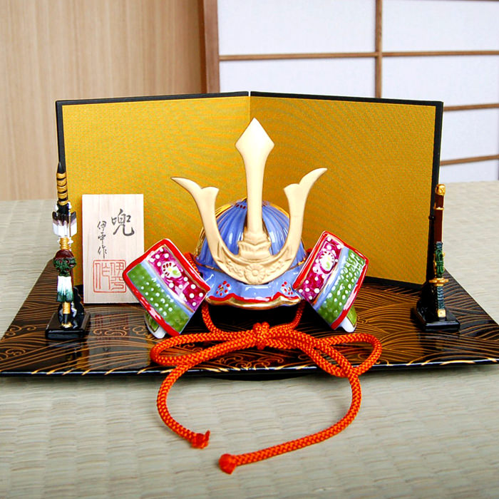 楽天市場】【スーパーSALE ポイント10倍！】 五月人形 兜飾り 置物