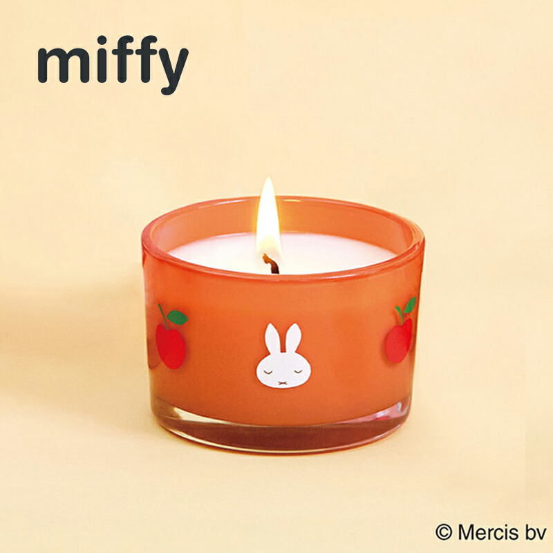 楽天市場】1~7営業日出荷 ミッフィー フレグランス キャンドル りんご