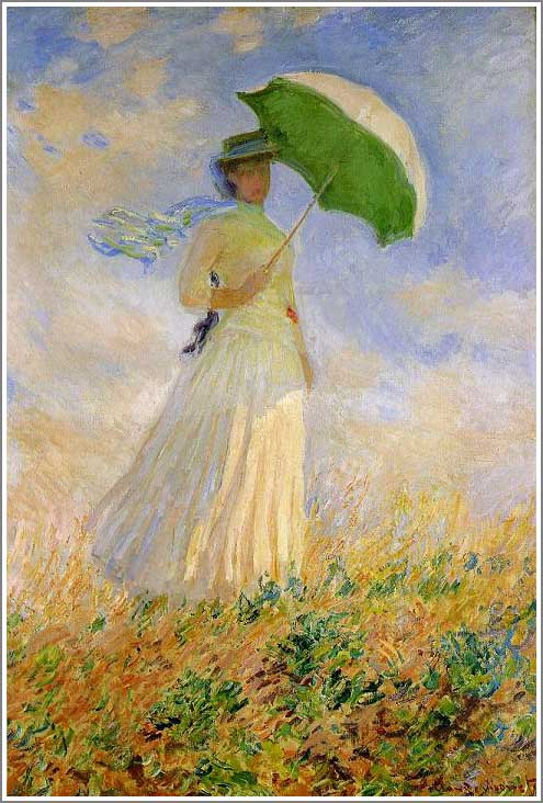 楽天市場】日傘の女 モネの通販