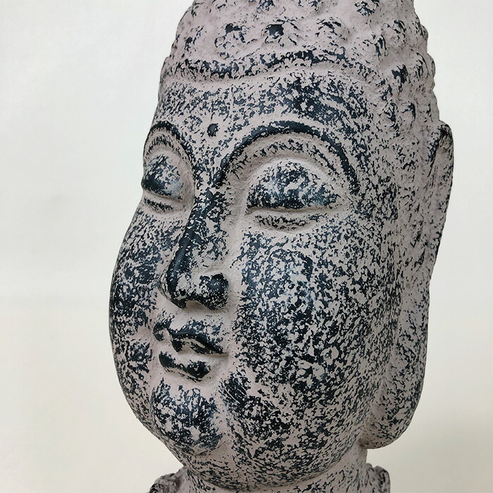 楽天市場】中国石製骨董レプリカ 仏頭の置物 仏頭 縁起物 ギフト