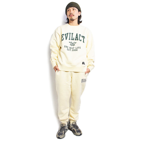 楽天市場】20%OFF SALE セール EVILACT イーブルアクト HEAVY CREW