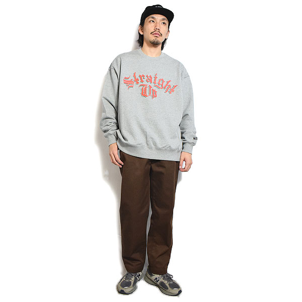 楽天市場】RADIALL ラディアル Straight Up - CREW NECK SWEATSHIRT L