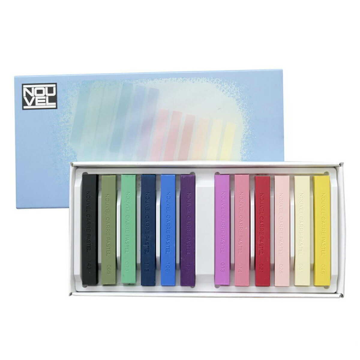 楽天市場】[ メール便可 ] ヌーベル カレーパステル 12色 Bセット