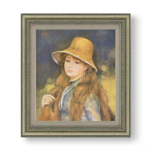 楽天市場】麦わら帽子（絵画｜アート・美術品・骨董品・民芸品