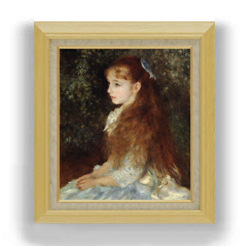 楽天市場】ルノワール 少女イレーヌ 10号 立体複製名画 美術品