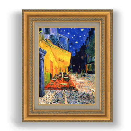 楽天市場】ゴッホ 夜のカフェテラス 複製の通販