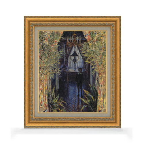 楽天市場】【油絵 直筆仕上げ】クロード・モネ アパルトマンの一隅 F8