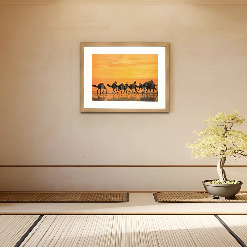 楽天市場】【スーパーSALE20%OFF】平山郁夫「流沙浄土変」アート