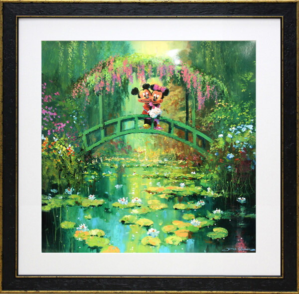 ジェームス・コールマン Disney秋の風景 油彩画