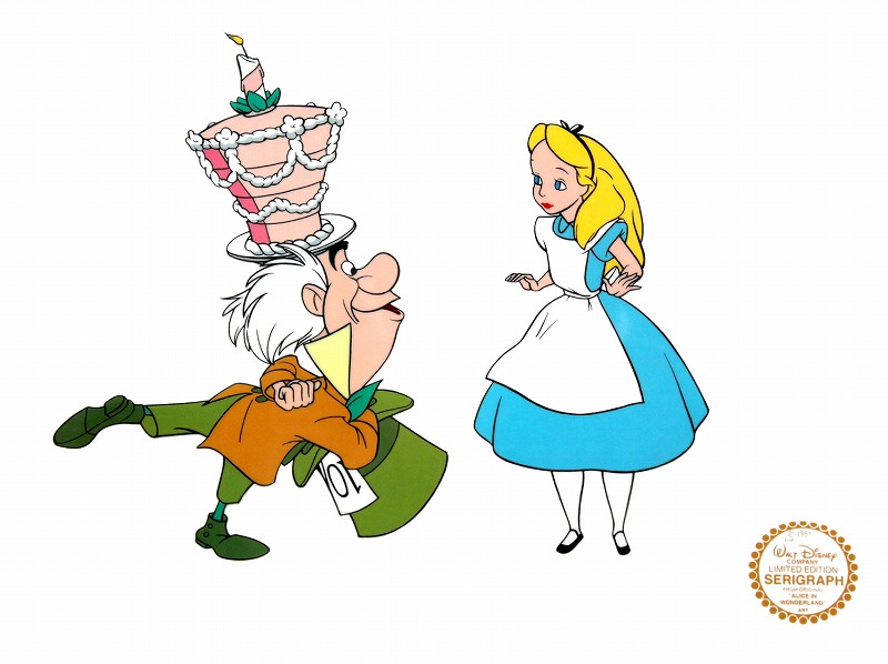 楽天市場】【レビュー特典付き】ディズニー セル画「不思議の国の