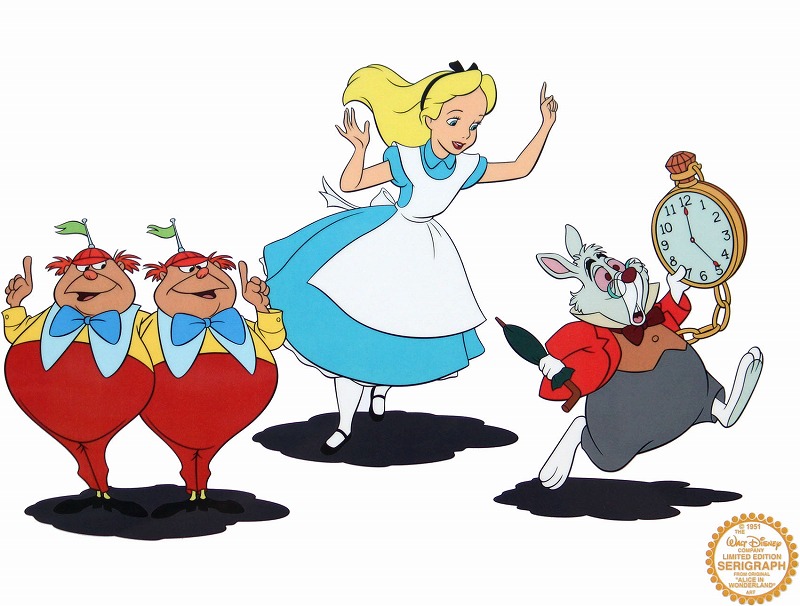 楽天市場】【レビュー特典付き】ディズニー セル画「不思議の国の