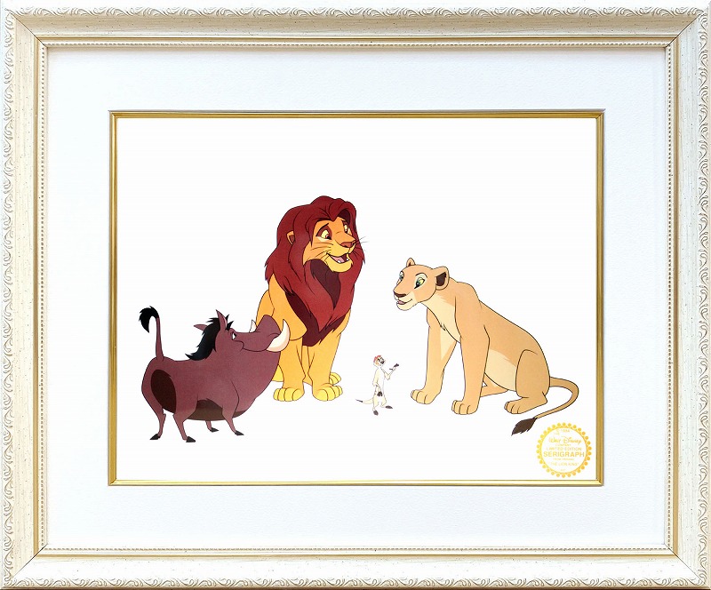 ライオン・キング スタンプ フレームアート ライオンキング トーマス