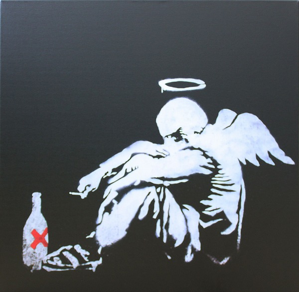 楽天市場】【スーパーSALE10%OFF】バンクシー アートパネル BANKSY