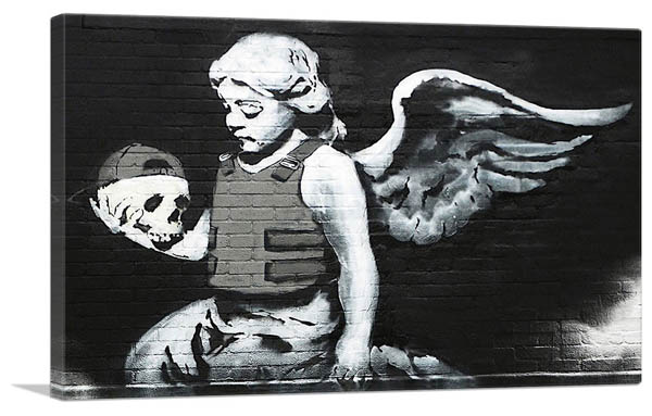 楽天市場】【スーパーSALE10%OFF】バンクシー アートパネル BANKSY