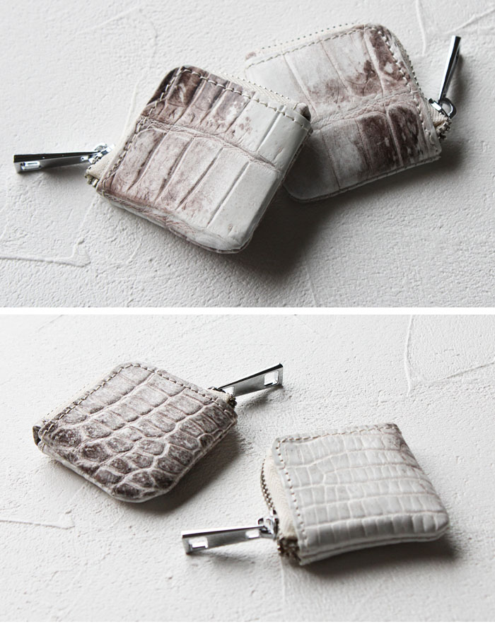 楽天市場】ヒマラヤクロコダイル コインケース ミニ 小さい 極小 l字