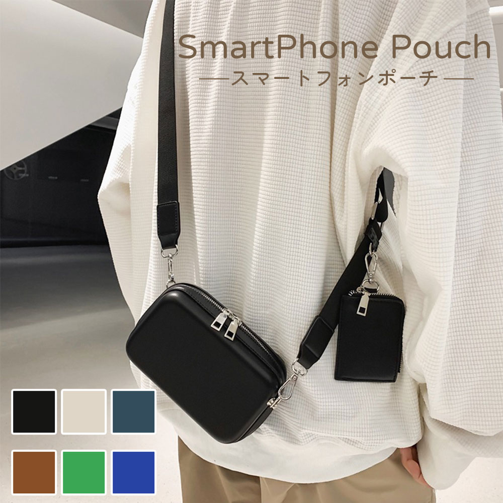 楽天市場】スマホショルダー メンズ カード入れ バッグ 財布 バッグ
