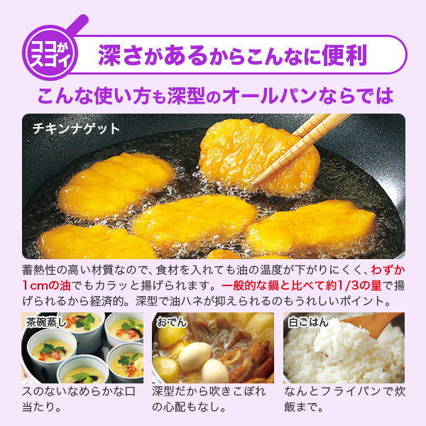 楽天市場】＼10%OFFクーポン／ フライパン オールパンゼロ 24cm