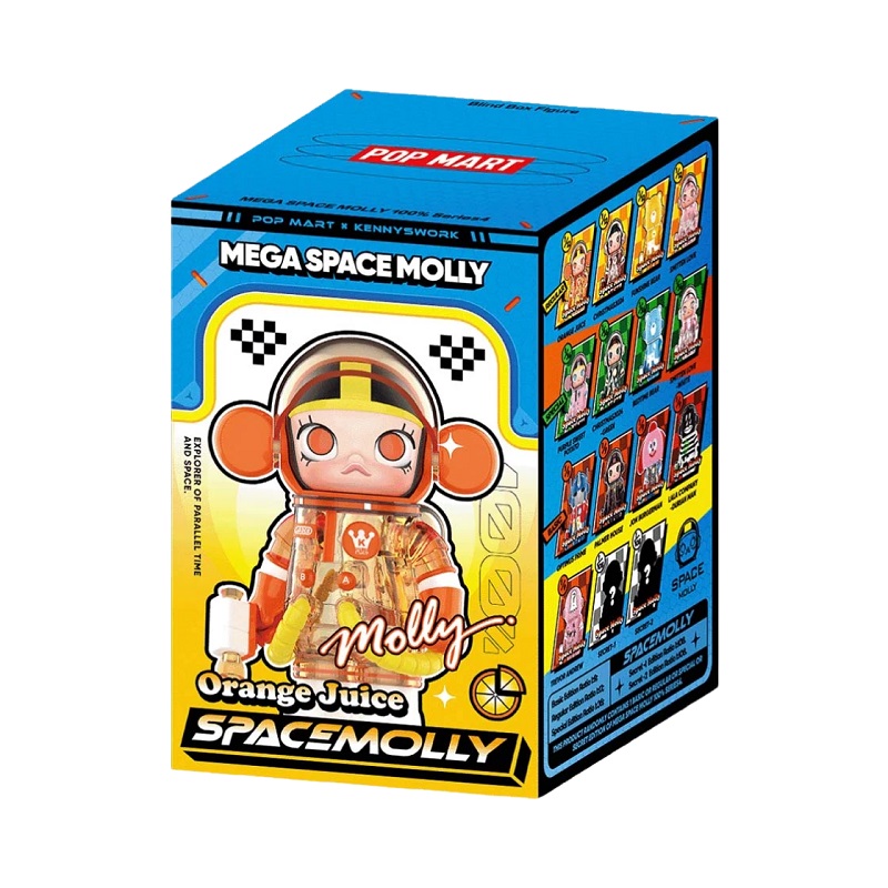 楽天市場】【◇正規品◇】Pop Mart Mega Space Molly 100% Series 4