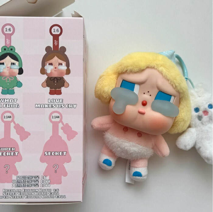 楽天市場】【◇正規品◇】Pop Mart Crybaby Crying Again Series Plush