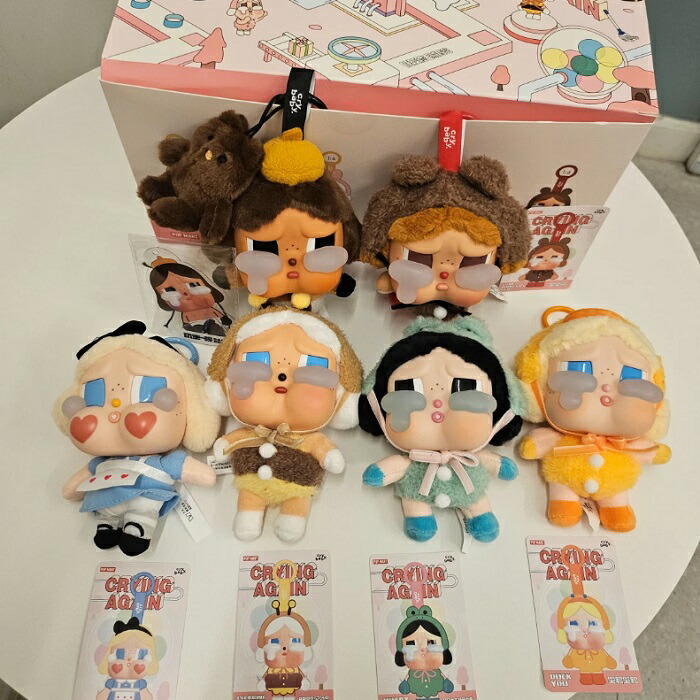 楽天市場】☆正規品☆ Pop Mart Crybaby Crying Again Series Plush