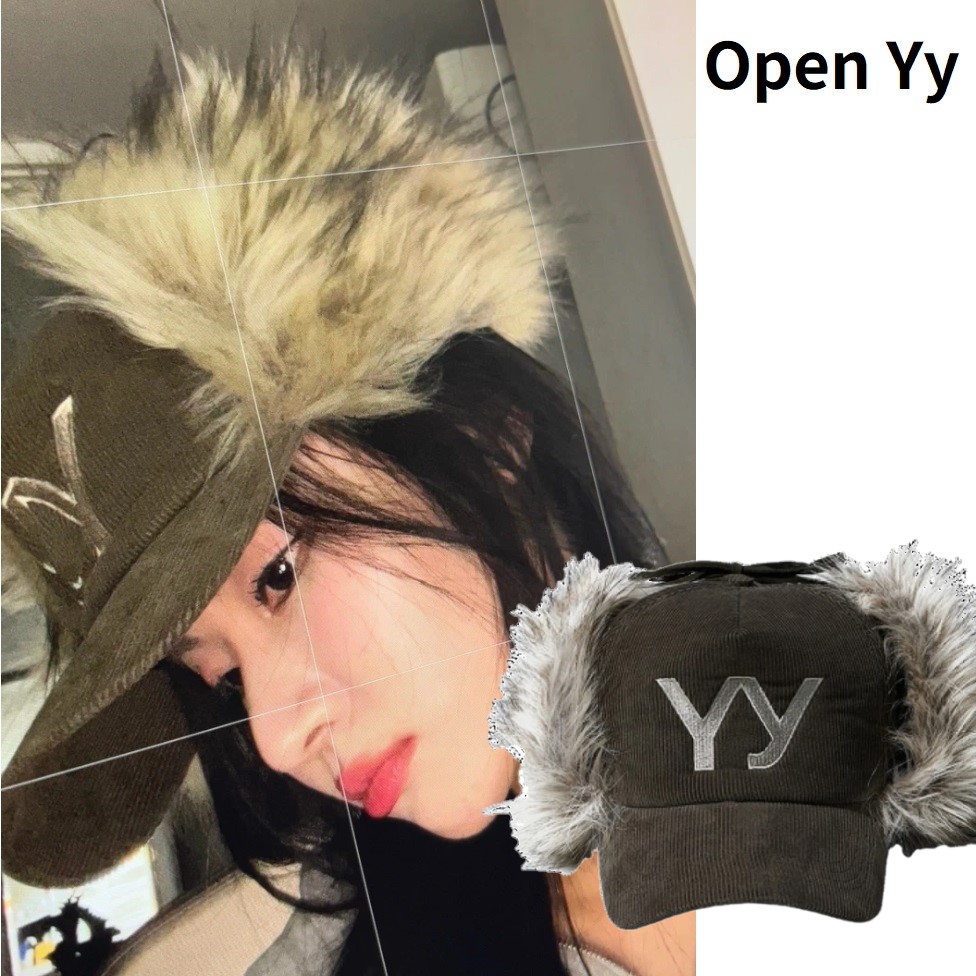 楽天市場】[Open Yy]（オープンワイワイ） Faux Fur Corduroy Earflap